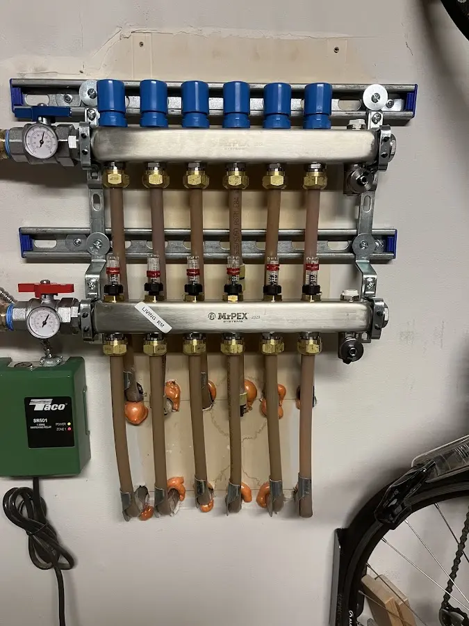 Plumber performing Leak Detection at a residential property in Dobbs Ferry